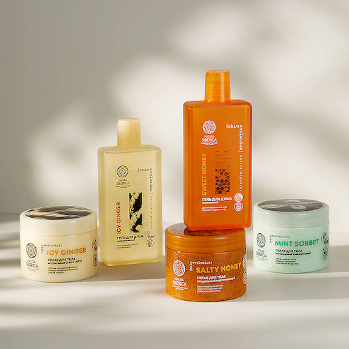 NATURA SIBERICA Скраб для тела подтягивающий Salty Honey 400 #1