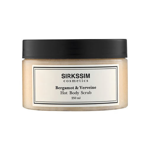 SIRKSSIM Антицеллюлитный горячий скраб для тела  c перцем,Bergamot & Verviene 250 #1