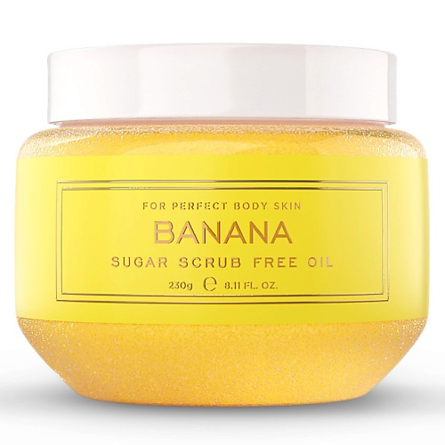 SPACE IN TAN Скраб для тела сахарный без масла "Banana" 230 #1