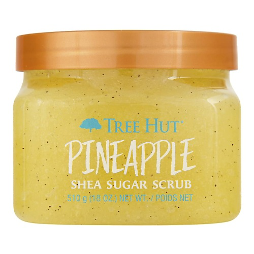 TREE HUT Сахарный скраб для тела с ароматом ананаса Pineapple Shea Sugar Scrub 610 #1