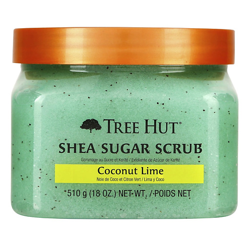 TREE HUT Сахарный скраб для тела с ароматом кокоса и лайма Coconut Lime Shea Sugar Scrub 610 #1