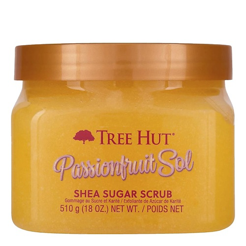 TREE HUT Сахарный скраб для тела с ароматом маракуйи Passionfruit Sol Shea Sugar Scrub 610 #1