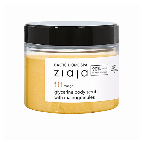 ZIAJA Глицериновый скраб для тела с макрогранулами Baltic Home Spa Fit Mango 300 #1