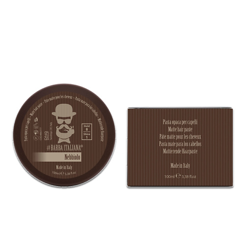 BARBA ITALIANA Гель-воск для укладки волос матовый Nebbiolo 100 #1