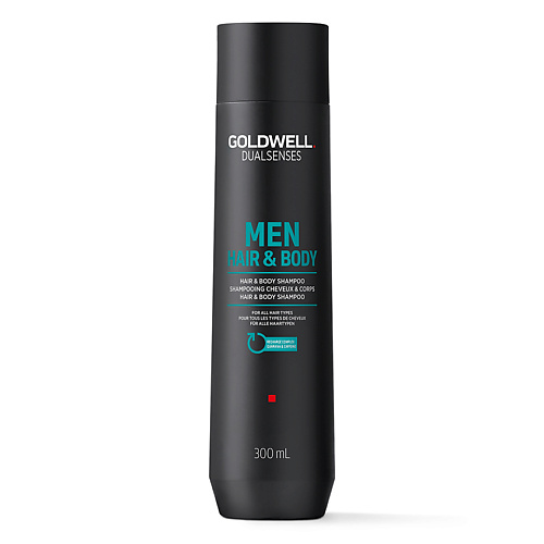 GOLDWELL Шампунь для волос и тела Men Hair & Body Shampoo 300 #1