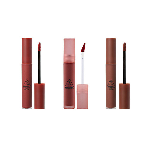 3CE Набор: Тинт для губ Velvet Lip Tint + Тинт для губ Blur Water Tint #1