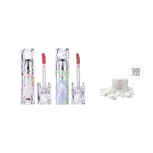 FLORTTE Набор блесков для губ Girl's World Non-Stick Cup Lip Lacquer #1