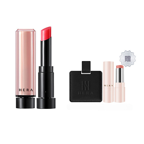 HERA Набор: Rouge Holic Seductive Nude + Бальзам + Зеркало #1