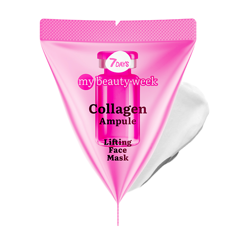 7DAYS Маска для лица питательная COLLAGEN MY BEAUTY WEEK 7 #1