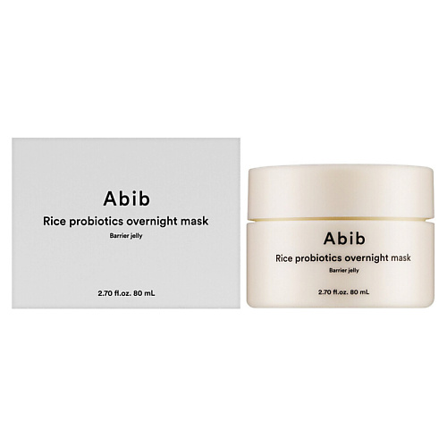 ABIB Ночная маска Rice Probiotics Overnight Mask Barrier Jelly 80 #1
