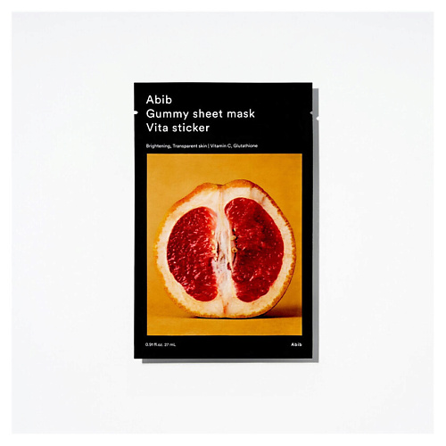 ABIB Тканевая маска Gummy Sheet Mask Vita Sticker 27 #1