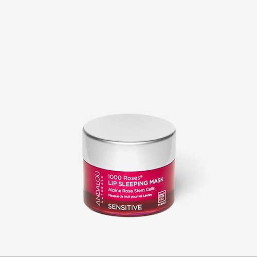 ANDALOU NATURALS Восстанавливающая ночная маска для губ "1000 роз" 50 #1