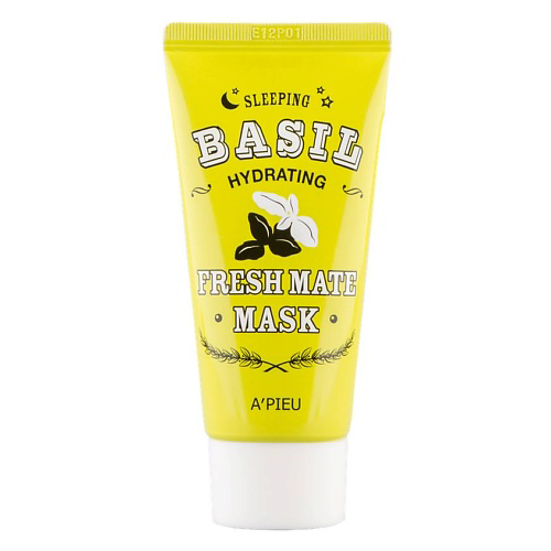A'PIEU Ночная маска для лица FRESH MATE MASK увлажняющая с экстрактом базилика и баобаба 50 #1