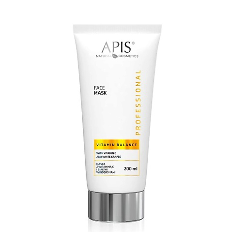 APIS NATURAL COSMETICS Маска для лица с витамином С и белым виноградом VITAMIN BALANCE 200 #1