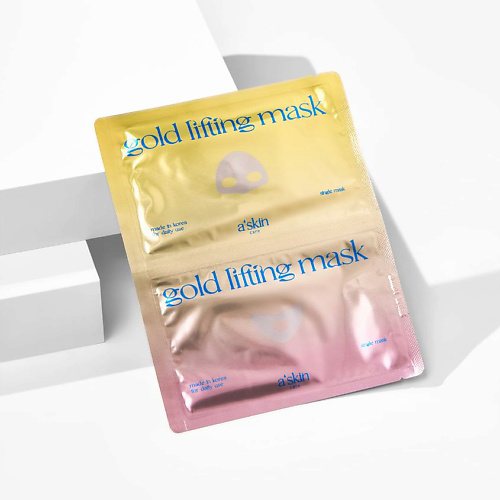 A`SKIN CARE Гидрогелевая лифтинг маска для лица GOLD LIFTING MASK 1 #1