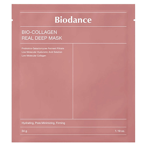 BIODANCE Bio-Collagen Real Deep Mask Ночная гидрогелевая маска с коллагеном для эластичности кожи 34 #1