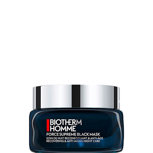 BIOTHERM Ночная антивозрастная маска-крем для мужчин  Homme Force Supreme Black 50 #1