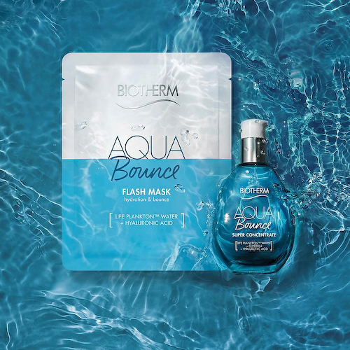 BIOTHERM Тканевая маска для лица Увлажнение и Упругость Aqua Bounce 1 #1