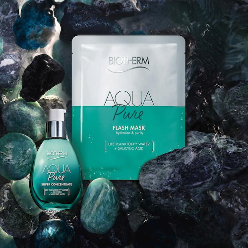 BIOTHERM Тканевая маска для лица Увлажнение и Очищение Aqua Pure 1 #1