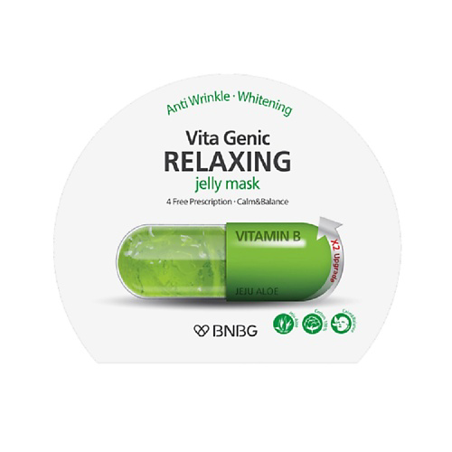 BNBG Маска для лица расслабляющая Vita Genic Relaxing Jelly 30 #1