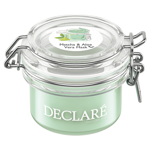 DECLARÉ Маска-антистресс для лица с зеленым чаем матча и алоэ вера Matcha & Aloe Vera Mask 50 #1