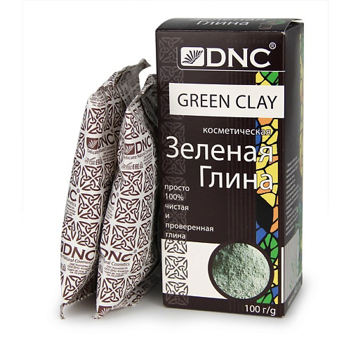 DNC Глина косметическая зеленая Green Clay #1