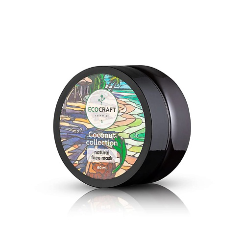 ECOCRAFT Маска для лица Кокосовая коллекция Coconut Collection Natural Face Mask 150 #1