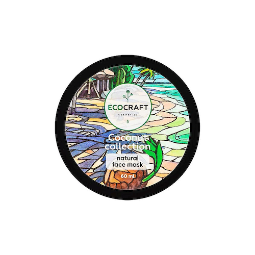 ECOCRAFT Маска для лица Кокосовая коллекция Coconut Collection Natural Face Mask 150 #1
