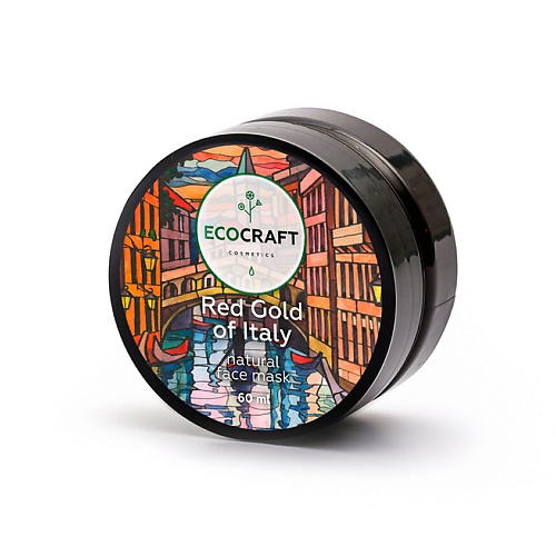 ECOCRAFT Маска для лица Красное золото Италии Red Gold of Italy Natural Face Mask 60 #1