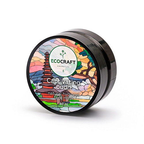 ECOCRAFT Маска гидрогелевая для лица Пленительный уд Captivating Oudh Natural Hydrogel Face Mask 60 #1