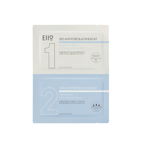 EIIO Маска для носа от черных точек двухступенчатая Anti-Pore Blackhead Kit 7 #1
