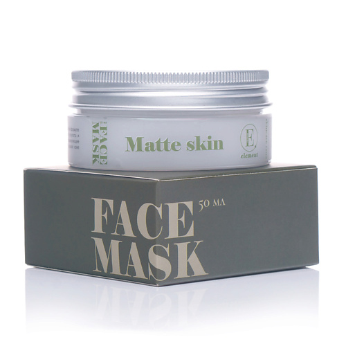 ELEMENT Очищающая и матирующая маска для лица FACE MASK  Matte skin skincare extra 50 #1
