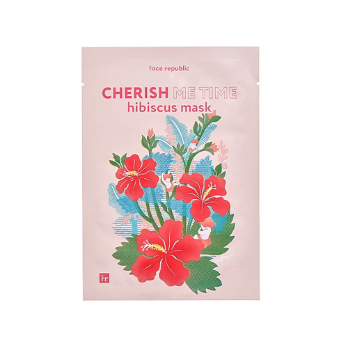 FACE REPUBLIC Маска для лица питающая с гибискусом Cherish me time hibiscus mask 23 #1