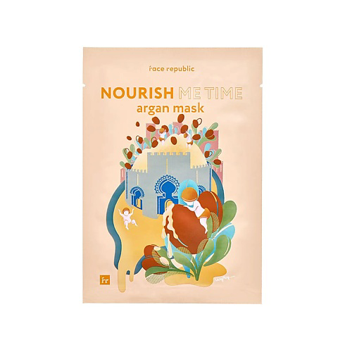 FACE REPUBLIC Маска для лица увлажняющая с аргановым маслом Nourish me time argan mask 23 #1
