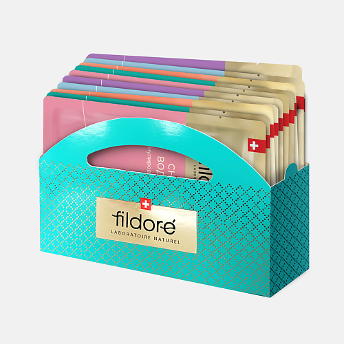 FILDORÉ Набор тканевых масок для лица Relax, 10 шт. 300 #1