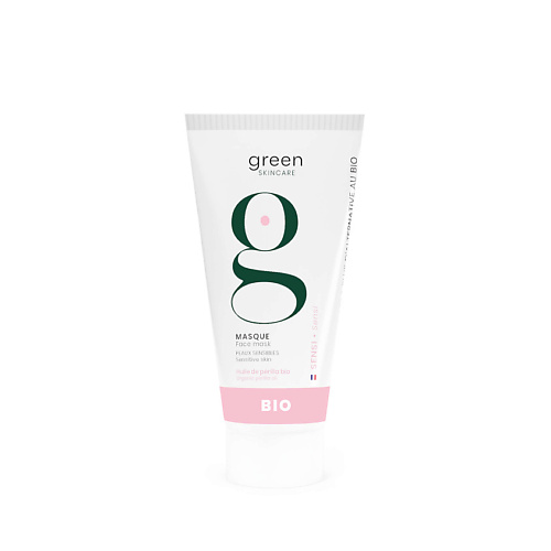 GREEN SKINCARE Успокаивающая маска с календулой для чувствительной кожи Sensi 50 #1