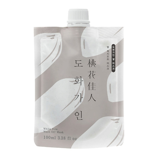HOUSE OF DOHWA Маска для лица смываемая с белым рисом White Rice Wash Off Mask 100 #1