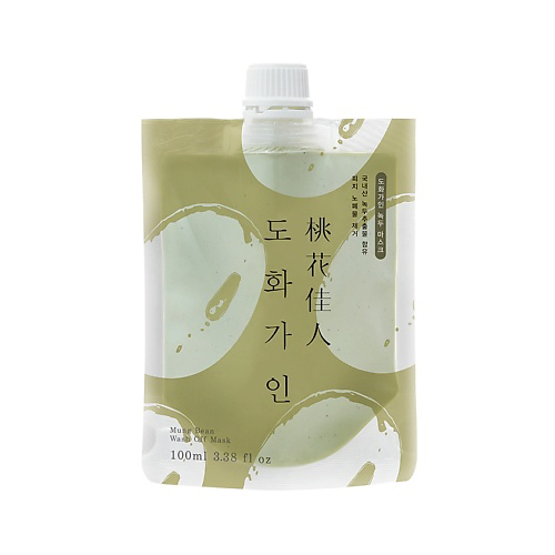 HOUSE OF DOHWA Маска для лица смываемая с бобами мунг Mung Bean Wash Off Mask 100 #1