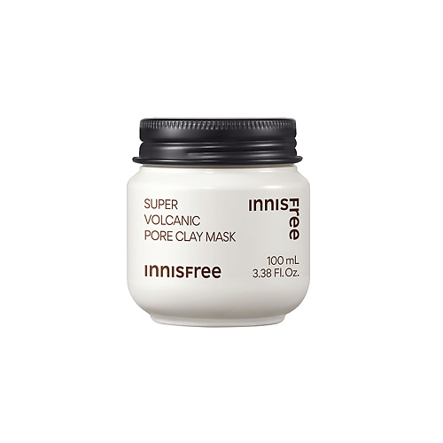 INNISFREE Интенсивная вулканическая глиняная маска с AHA кислотами для очищения и сужения пор Volcanic 100 #1