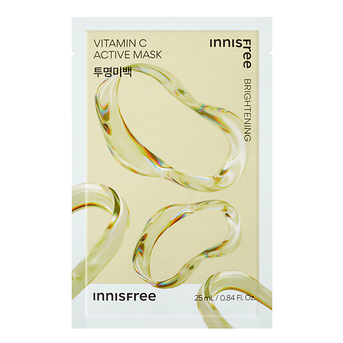 INNISFREE Маска для лица с витамином С для сияния кожи Active Mask 25 #1