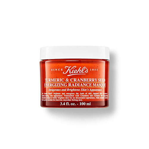 KIEHL'S Маска для сияния кожи Turmeric & Cranberry Seed Energizing Radiance 100 #1