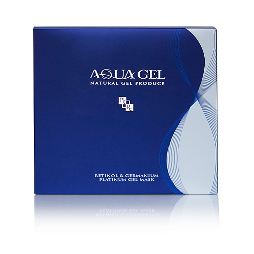 LA SINCIA Набор масок для лица с содержанием платины Aqua Gel Retinol&Germanium Platinum Gel Mask #1