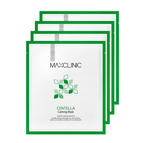 MAXCLINIC Маска для лица с экстрактом центеллы азиатской Centella Calming Mask #1