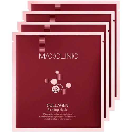 MAXCLINIC Маска для лица с коллагеном для эластичности кожи укрепляющая Collagen Firming Mask #1