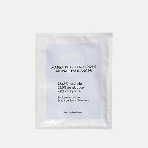 MERBELLE Маска для лица альгинатная моделирующая, лифтинг с экстрактом эдельвейса 30 #1