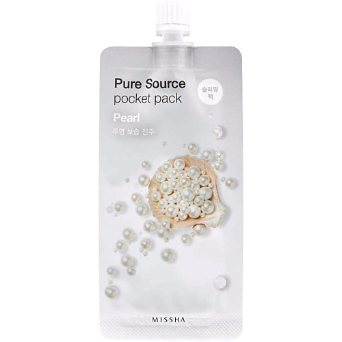 MISSHA Маска кремовая ночная Pure Source с экстрактом жемчуга 10 #1