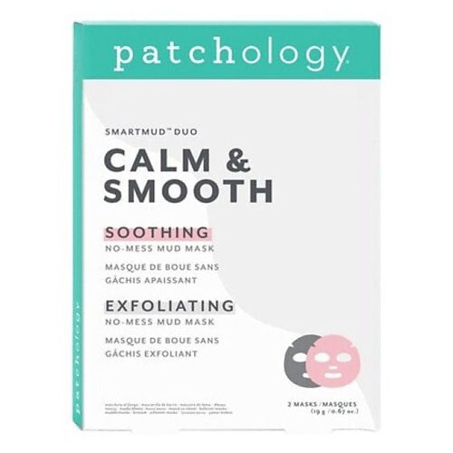 PATCHOLOGY Маски для лица Smart Mud Duo Smooth + Calm 16 #1