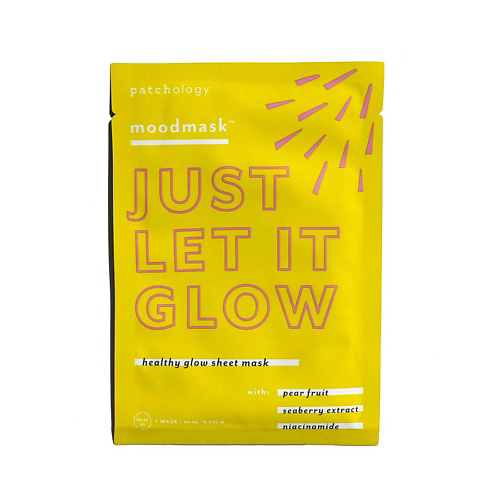 PATCHOLOGY Тканевая маска Moodmask Just Let It Glow для сияния кожи 20 #1