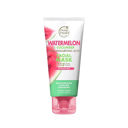 PETAL FRESH Маска для лица увлажняющая с экстрактом арбуза и огурца 200 #1
