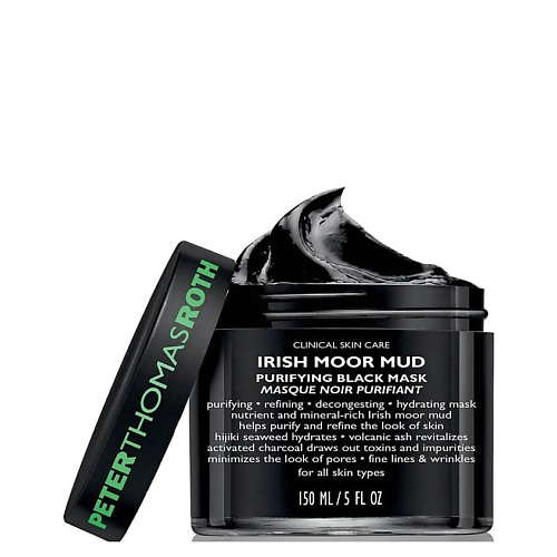 PETER THOMAS ROTH Очищающая маска Irish Moor Mud Purifying Black Mask 150 #1